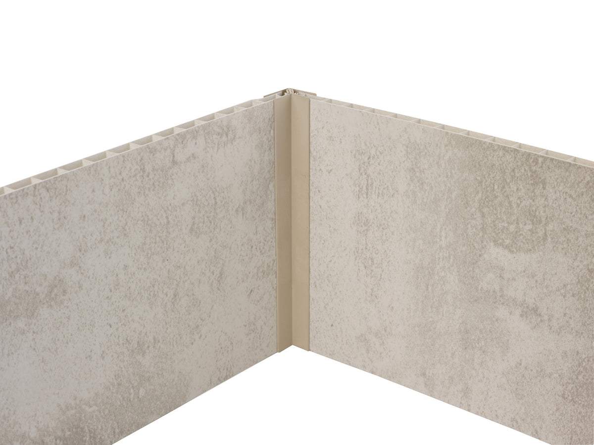Profil d'angle en PVC pour lambris 8 mm épais