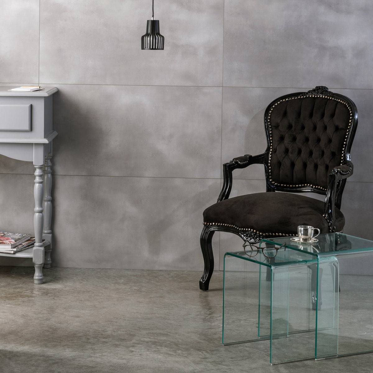 Dalles murales Gx Wall+ 45x90 cm Gray cement