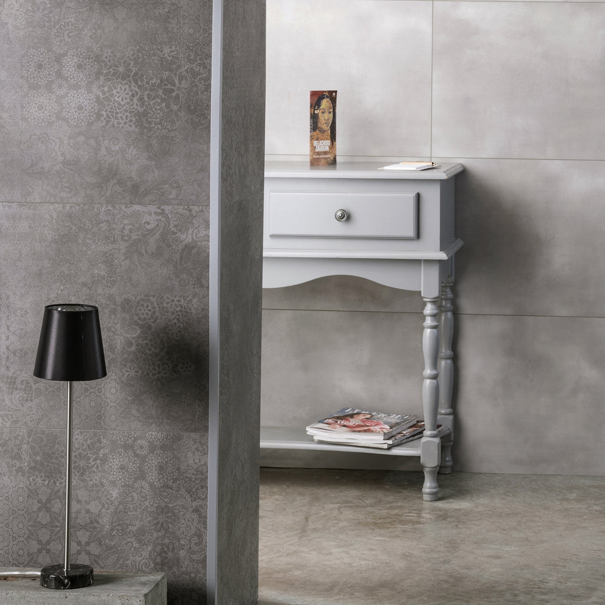Dalles murales Gx Wall+ 45x90 cm Gray cement