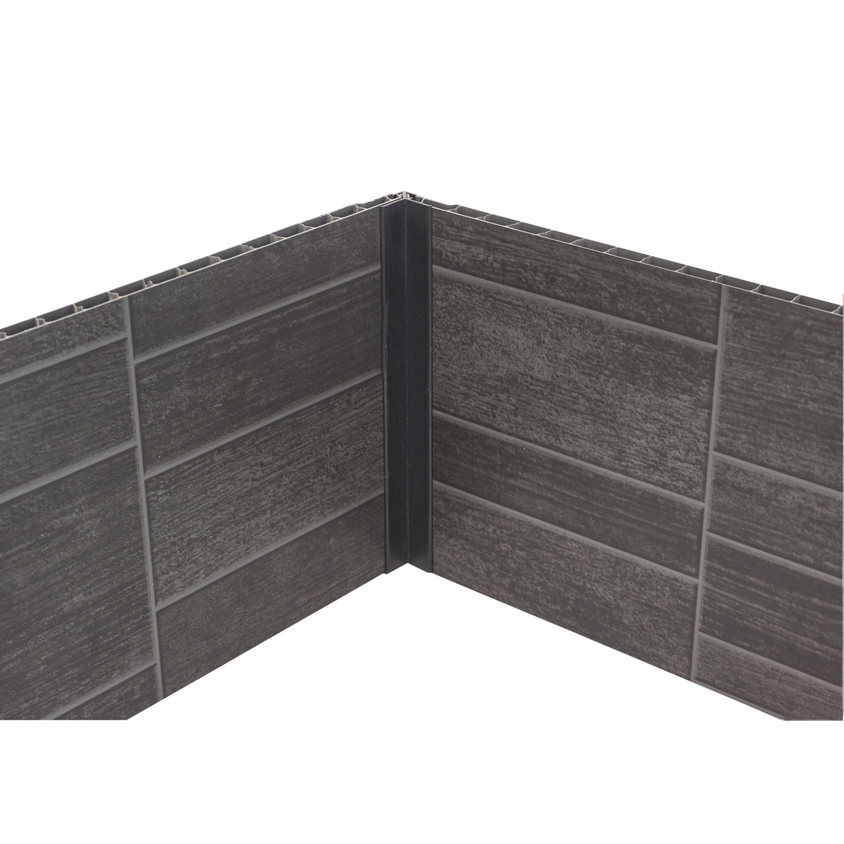Profil d'angle en PVC pour lambris 8 mm épais