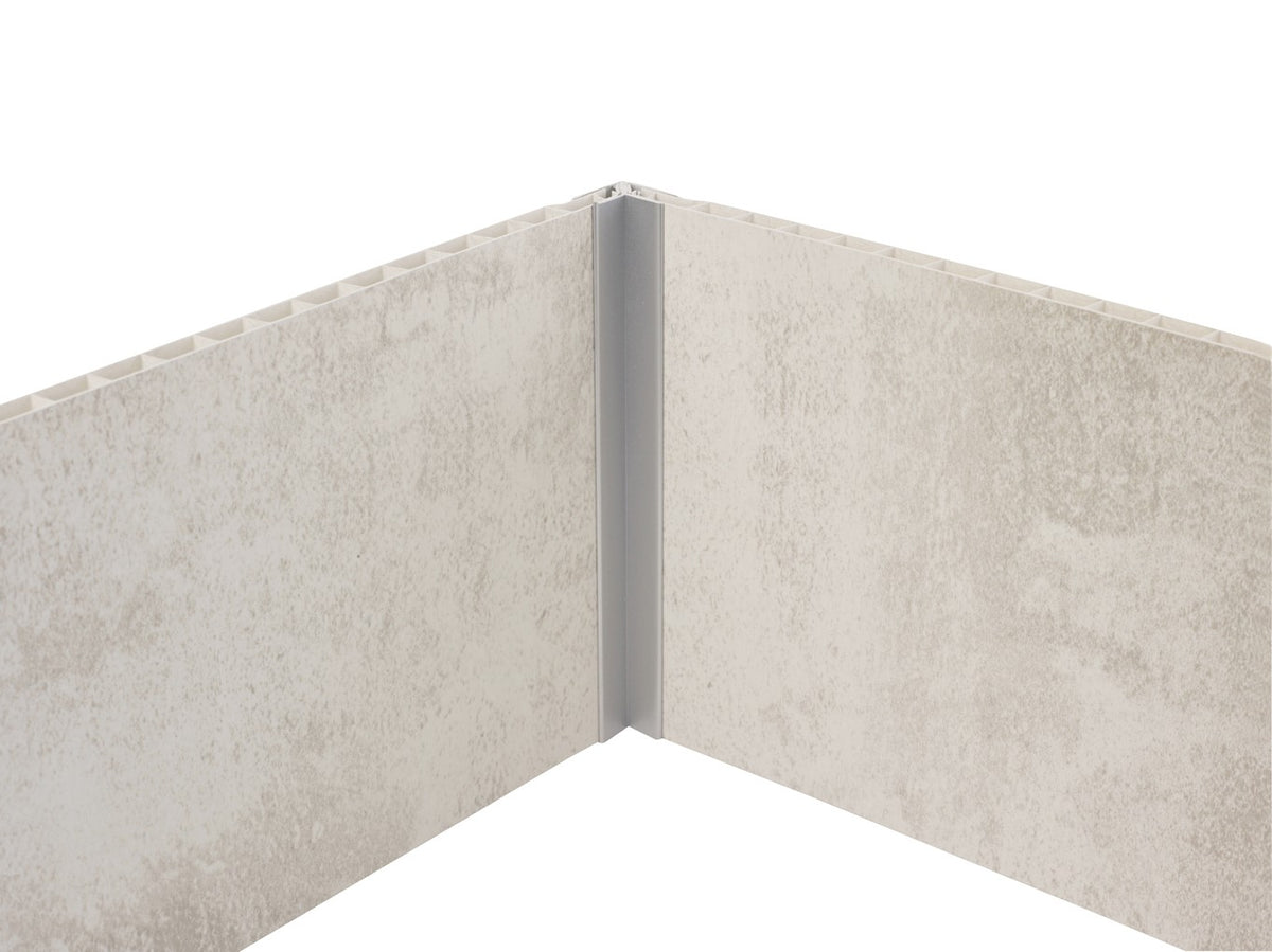 Profil d'angle en PVC pour lambris 8 mm épais