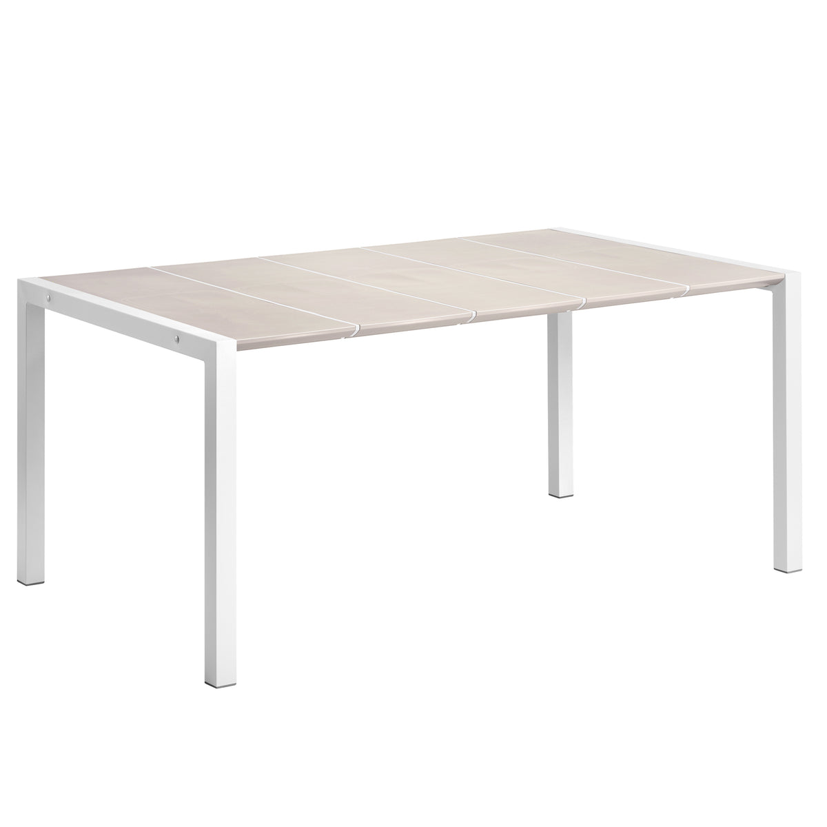 Lot table EDEN 133 x 87 cm + 3 chaises & 3 fauteuils Sunday